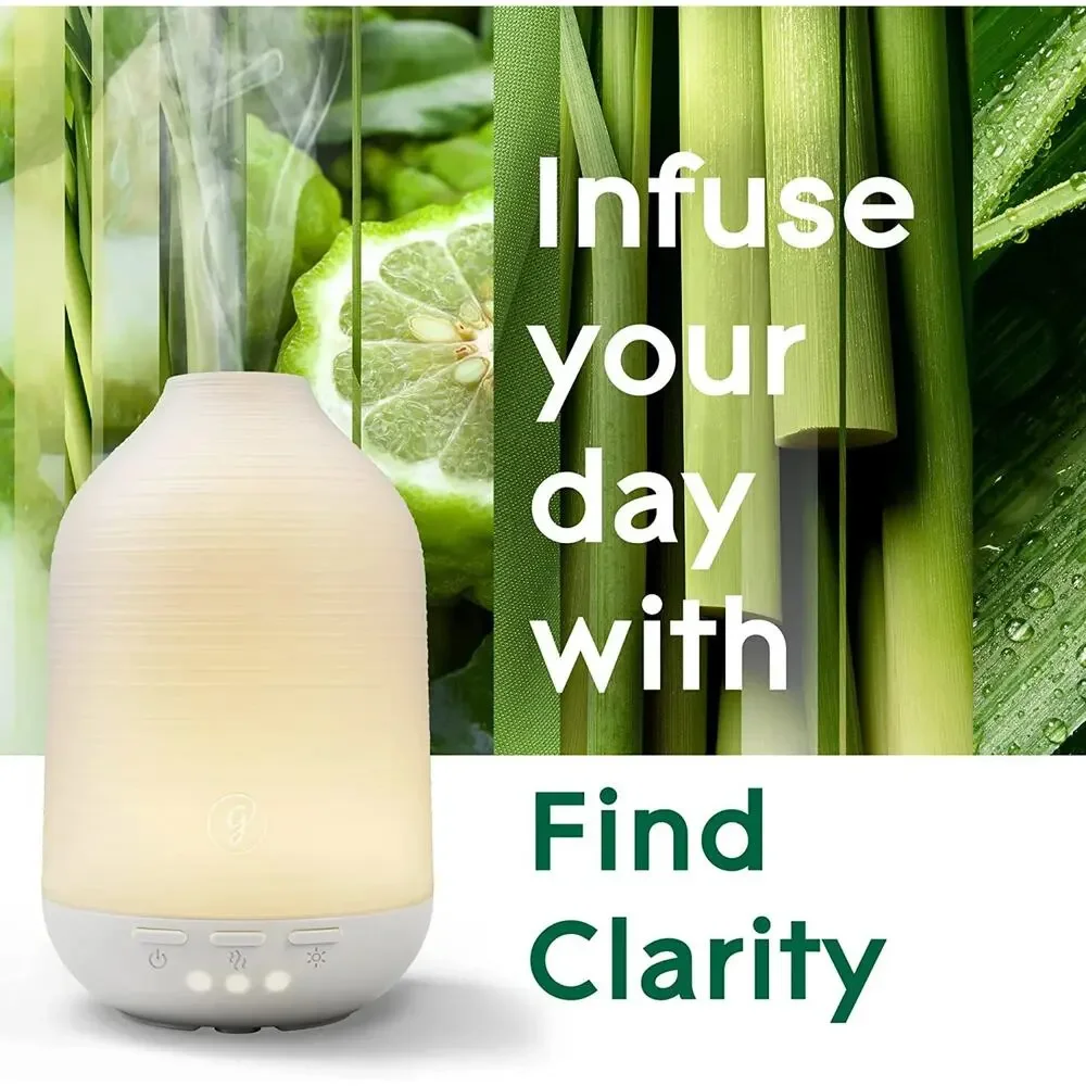 Glade Aromatherapy Diffuser Find Clarity Lemongrass Bergamot NEW